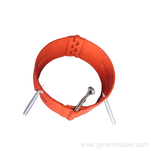 API hinged spiral nail stop collar casing centralizer